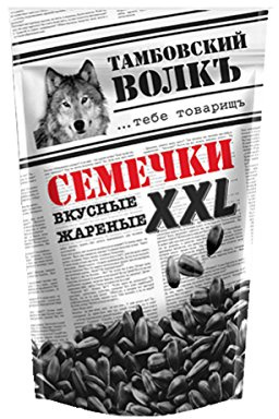 Tambovsky Volk XXL Roasted Sunflower Seeds 400g Pack of 4