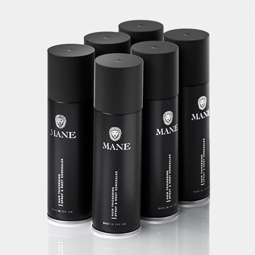 Mane Hair Thickening Spray (Light Blonde) x 6 - only £99.75 - Direct from the Manufacturer. Also an instant root concealer