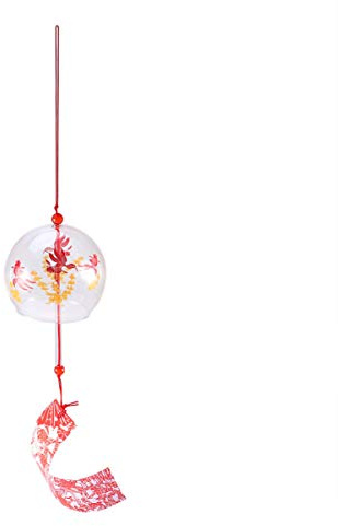 Japanisches Windspiel Glas Windglocken Dekorative Hängende Windspiel Hängedekoration für Auto Innen Zuhause