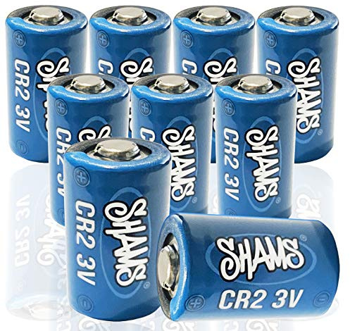 Lote de 10 pilas ACCU CR2 (CR15270) 3 V 1500 mAh desechable | Alto rendimiento para mando a distancia, linterna, aparato digital, juguetes, micrófono, portal etc. | Marca francesa