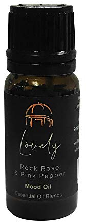 Dome of Harrogate | Rock Rose & Pink Pepper Essential Oil Blend | 10ml Aromatherapy Oil for Diffusers & Burners | Floral & Uplifting Home Fragrance | Natural Mood Enhancer