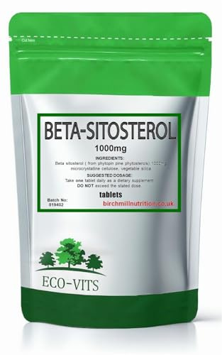 Beta Sitosterol 1000mg 120 Tablets for Prostate Health