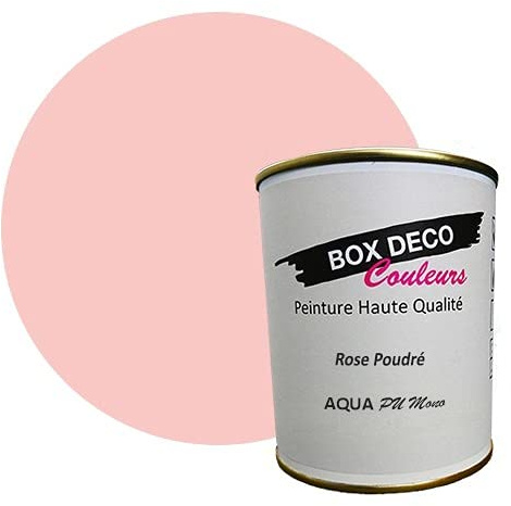 Pintura para muebles de cocina y baño a base de laca de poliuretano, aspecto satinado, Aqua PU Mono, 750 ml/7,5 m2.