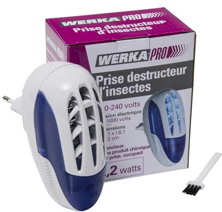 WERKA PRO Prise destructeur d'insectes