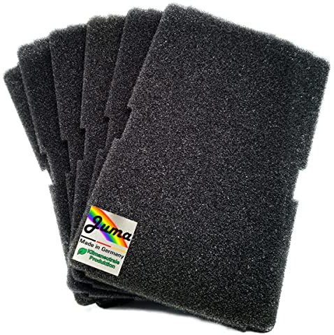 6er-Set | Filter Trockner Wärmepumpentrockner | Schwammfilter Filtermatte Kondenstrockner | für BEKO, GRUNDIG, BLOMBERG, ELEKTRA BREGENZ | 240 X 150 X 10mm | Flusensieb Fusselfilter 2964840100