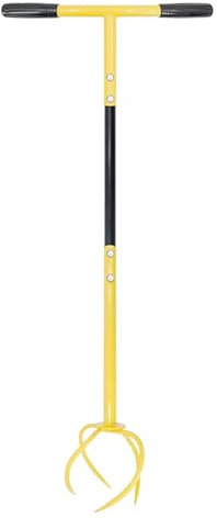 Attrezzo da giardino manuale, fresa rotativa manuale, zappa da giardino staccabile, strumento da giardinaggio ergonomico, strumento per coltivare il suolo, coltivatore manuale per arbusti, coltivatore