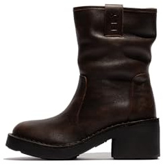 Fly London P211193000 NECH193FLY Stivale alla Moda Donna, Marrone, 35 EU