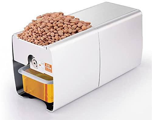 LKYLGYU Presse à Huile, Presse à Huile à Chaud/Froid, Presse à Huile pour Avocat, Noix de Coco, Olive, Lin, arachide, Tournesol, ricin, graines de Chanvre, canola, sésame