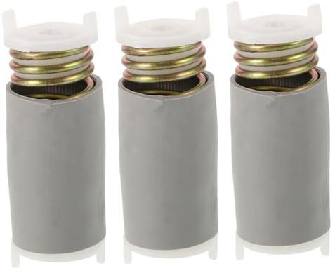 DIYEAH 3pcs Anti Vibration Pads for Washing Machine and Dryer Stabilizer, Stainless Steel Anti Slip Washer Support Mats, Easy to Store Washing Machine Accessories for Noise Reduction Random Color