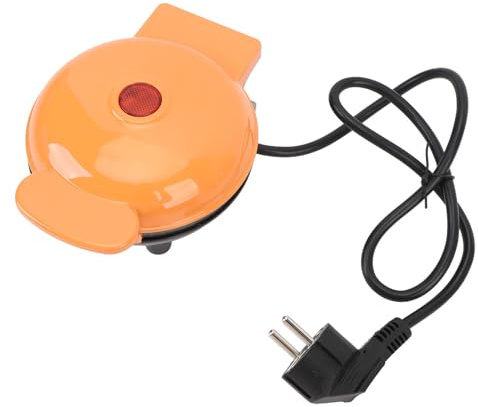 Cryfokt Máquina Eléctrica para Hacer Pasteles, Máquina Calefactora De Doble Cara Antiadherente Eficiente para Desayunos En El Hogar, Aperitivos, Postres, Opción De Regalo Ideal para Reuniones