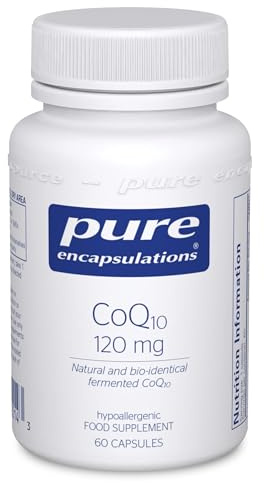 Pure Encapsulations CoQ10 120mg, Coenzyme Q10, 60 Capsules