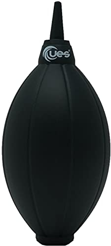 UES AB09 Kamera-Luftgebläse mit Weicher Silikonspitze – Power Blasebalg Reinigen von Kamera, DSLR, Spiegelreflex, Objektiv, Sensor, PC Tastatur, Optik – Kompakt, Effektiv und Sicher