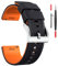 Hemsut Silicone Watch Bands, 18mm 20mm 22mm Quick Release Rubber Watch Strap for Men Women Soft Replacement, 10 Colors for Choose