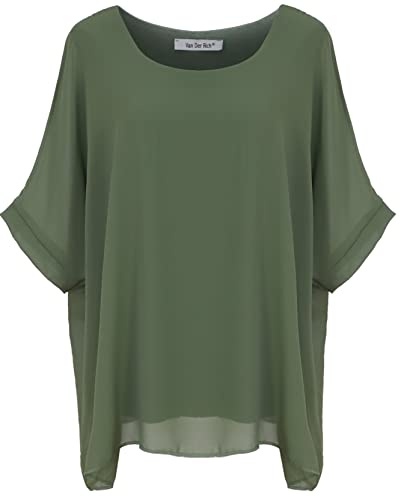 Van Der Rich ® - Chemisier en Voile Mousseline Doublé Intérieur - Femme