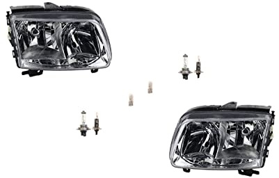 Johns, Scheinwerfer Halogen Front passend für VW Polo 6N ab 99-01 Leuchtmittel Satz L R