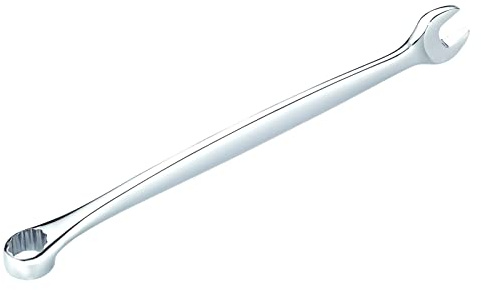 JIN TOOL Ringmaulschlüssel mit hohem Drehmoment und Aufhänger, starker gebogener Griff, gekröpftes 75° Kastenende, 8 Stück, metrisch, Größe 8-10-11-12-13-14-17-19 mm, Geschenk für den Mann