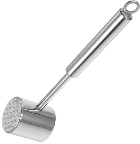 SHOWERORO Stainless Steel Meat Hammer Tenderiser Hammer for Steak Beef Chicken Kitchen Tenderizers