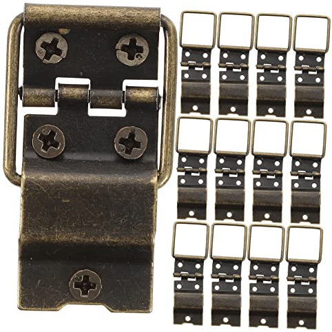 Artibetter 30stücke Teiliges Box-scharniere Aus Eisen Für Holzkisten Robuste Schmuckkasten Beschläge Langlebige Holzbox-verschlüsse Mit Schrauben Für Diy-aufbewahrungsboxen