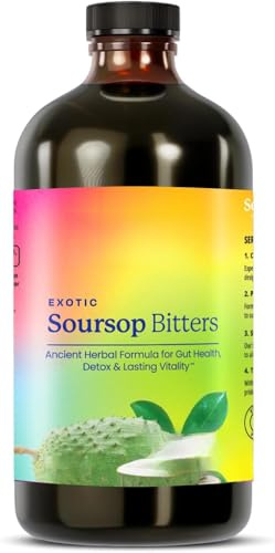 Soursop Bitters Liquido – Miscela di erbe per il comfort digestivo e il supporto quotidiano del corpo