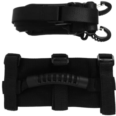 IMUSINICE Sangle de Transport Noir 2 Pièces pour Scooter Réglable
