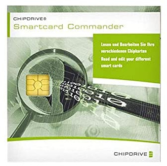 CHIPDRIVE SmartCard Commander Software für Chipkarten lesen/schreiben | Software zum Lesen und Schreiben auf SIM Karten, Handykarten, Chipkarten allgemein (Software Produkt Keycard mit Lizenz)