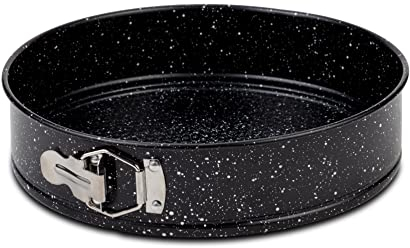 Nava Nature Cake Baking Tin, Non Stick Springform Round Loaf Pan, Stone Coated Cheesecake Tin and Cake Mould, 28cm Diameter