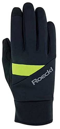 Roeckl Reichenthal Winter Fahrrad Handschuhe lang schwarz/gelb 2023