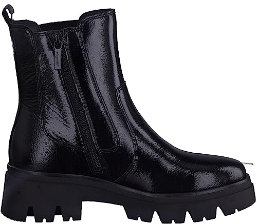 Tamaris Damen 8-85415-41 Chelsea-Stiefel, Black Patent, 38 EU