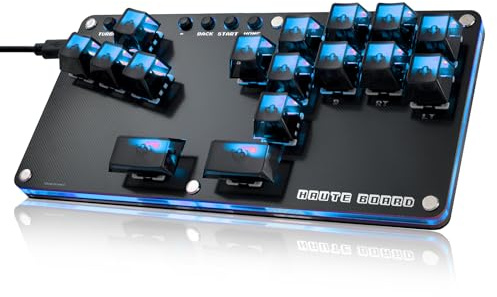 Sehawei Arcade Stick 16Keys für PC/Ps3/Ps4/Switch/Steam (B16)