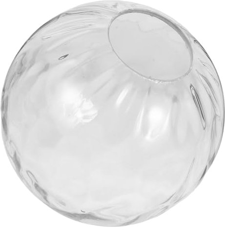 Mipcase Remplacement De Globe Suspendu Verre Transparent Couvercle De Lampe Sphérique Rond Pour Luminaires De Table Et Lustres