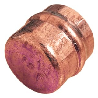 15mm Solder Ring Stop End – Pack of 10 | Copper Plumbing End Caps