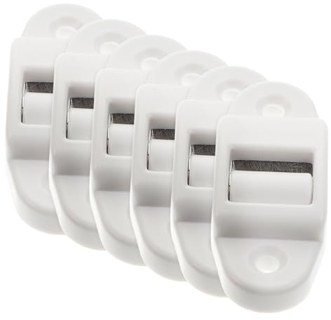MAGICLULU 6 Piezas Guía de Correa para Persianas Cepillo de Unidades Guía Compacta para Enrollador Reduce Fricción y Protege Cinta Persiana