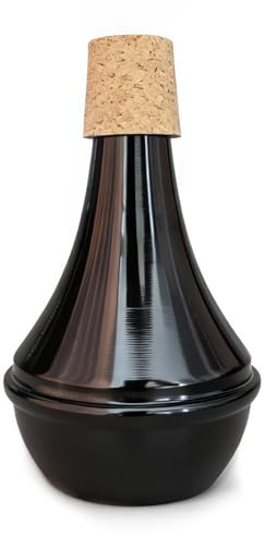 Extra-Lightweight Trumpet Mute with Full Cork Padding - Sound Reduction Silencer for Bb Trumpet, Ideal for Home Rehearsal(TM-01)
