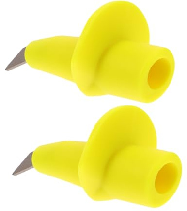 YARNOW Punte in Acciaio al Tungsteno per Bastoncini da Trekking, Set 2 Pezzi, Resistenti e Leggere per Escursionismo e Sci di Fondo, Ricambio per Bastoni da Passeggio Impugnatura