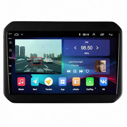 Touchscreen Car Radio for Suzuki Ignis 2016-2020 Car Audio Receivers, Hd Display, Portable Live Navigation, Music Video Player, Bluetooth Fm Radio, 4 Core 1G+16G