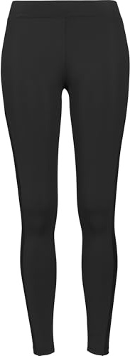 Urban Classics Damen Ladies Tech Mesh Stripe Leggings Leggings, per Pack Schwarz (Black 7), W30/L32(Herstellergröße: XL)