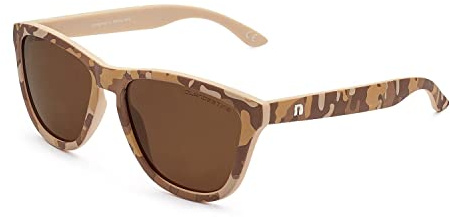 CLANDESTINE - Gafas de Sol para Hombre y Mujer - Modelo 8 - Lentes de Nylon HD y Montura Transparente en TR90 - Talla Única