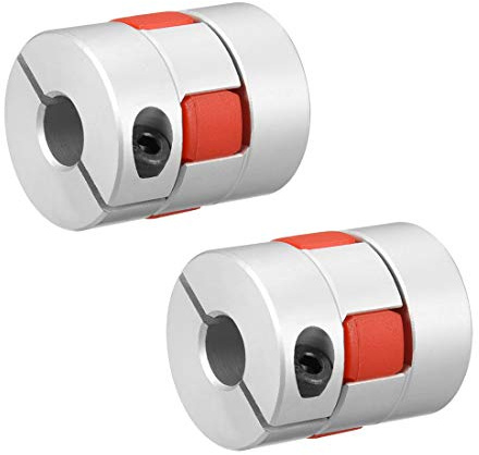 uxcell 2pcs Shaft Coupling 10mm to 10mm Bore L35xD30 Flexible Coupler Joint for Servo Stepped Motor