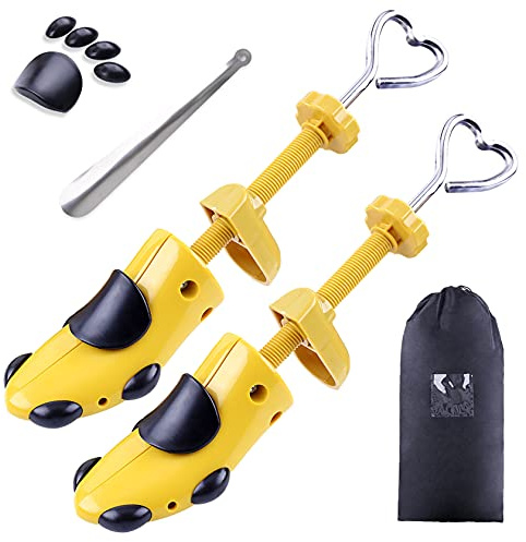 cyrico Shoe Stretcher Women 4-way Shoe Expander Widener Shoe Tree Shape for Wide Feet