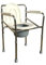 Sedia Pieghevole Comoda 4 in 1 per Wc o Doccia Altezza Regolabile 45-55 cm