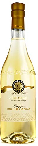 Distilleria Villa Rosati Grappa Oro Di Langa 40 5 Stelle Cl.70-700 ml