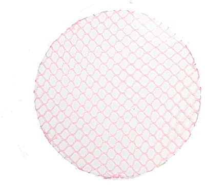 Pink Small Classic Mesh Bun Hair Net 8cm - Dancewear Ballet Bridal Accessories for Women Girls by Glitz4Girlz