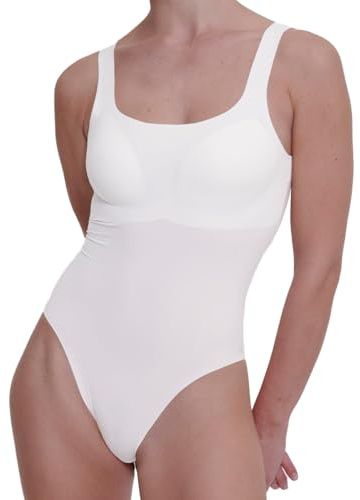 Sloggi Zero Feel 2.0 Body Donna, Bianco (Silk White), XL