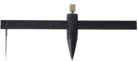 EXCEART Compass Incisione Righello Di Misura Ceramica Taglierina Circolare Tessuto Argilla Taglierina Cerchio Pannelli Di Gesso Compasso Taglio Plastilina Ceramica Plastica Rotonda