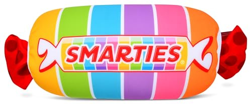 iscream Smarties Roll Soft & Smooshy 12 Microbead Mini Pillow