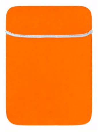 Housse pour Ordinateur 13 Pouces Portable Pochette étanche Sac Serviette Sac Ordinateur PC Portable Compatible Orange
