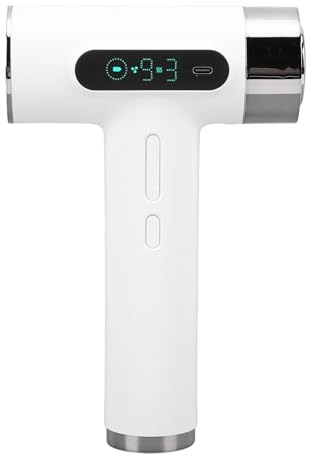 Secador de Pelo Portátil Recargable sin Cable con Motor de Alta Velocidad de 100000 RPM 3 Temperaturas 9 Velocidades de Aire Carga USB Batería de 15600mAh para Viajes Hogar Uso
