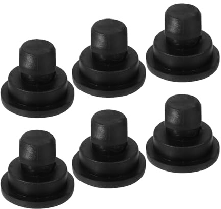 GALPADA de Patas de Goma Superficie Antideslizante para Olla Arrocera 6 Piezas Parachoques Resistentes y Aislamiento Térmico para Accesorios de Cocina
