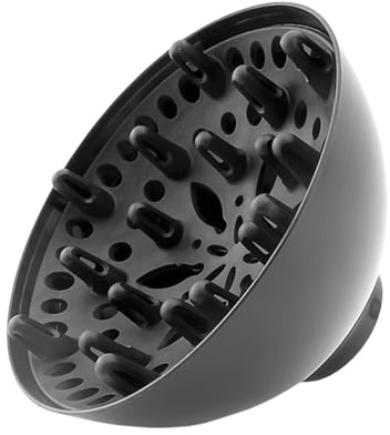 Universals - Ugello diffusore professionale per asciugacapelli, regolabile da 3,6 cm a 6,6 cm, per capelli ricci e ondulati naturali