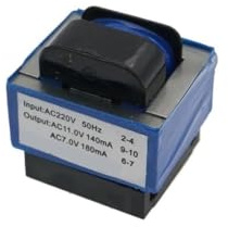 Trasformatore For Forno A Microonde CA Da 220 V A 11 V/7 V 140 MA/180 MA A 7 Pin, Compatibile For Midea, Accessori For Parti Di Forno A Microonde